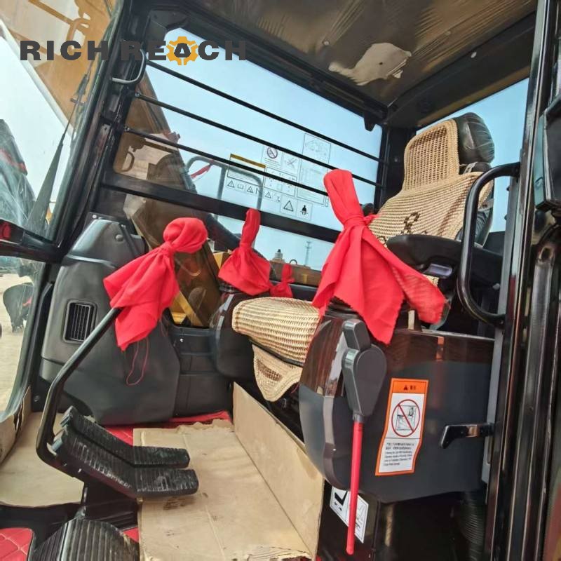 Instrument panel and hour meter reading of a 2025 SANY 95C excavator, low hours, priced at $20,833